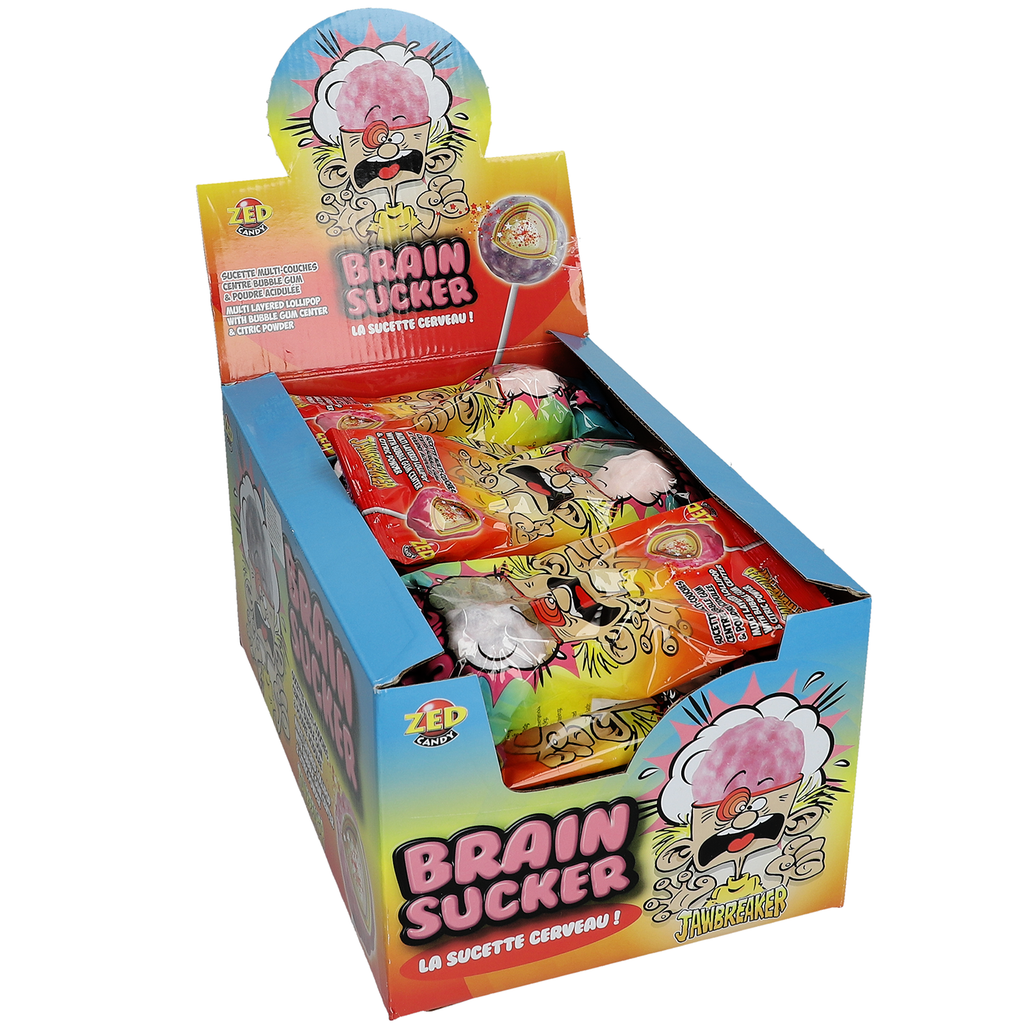 ZED Candy Brain Sucker Lollipop
