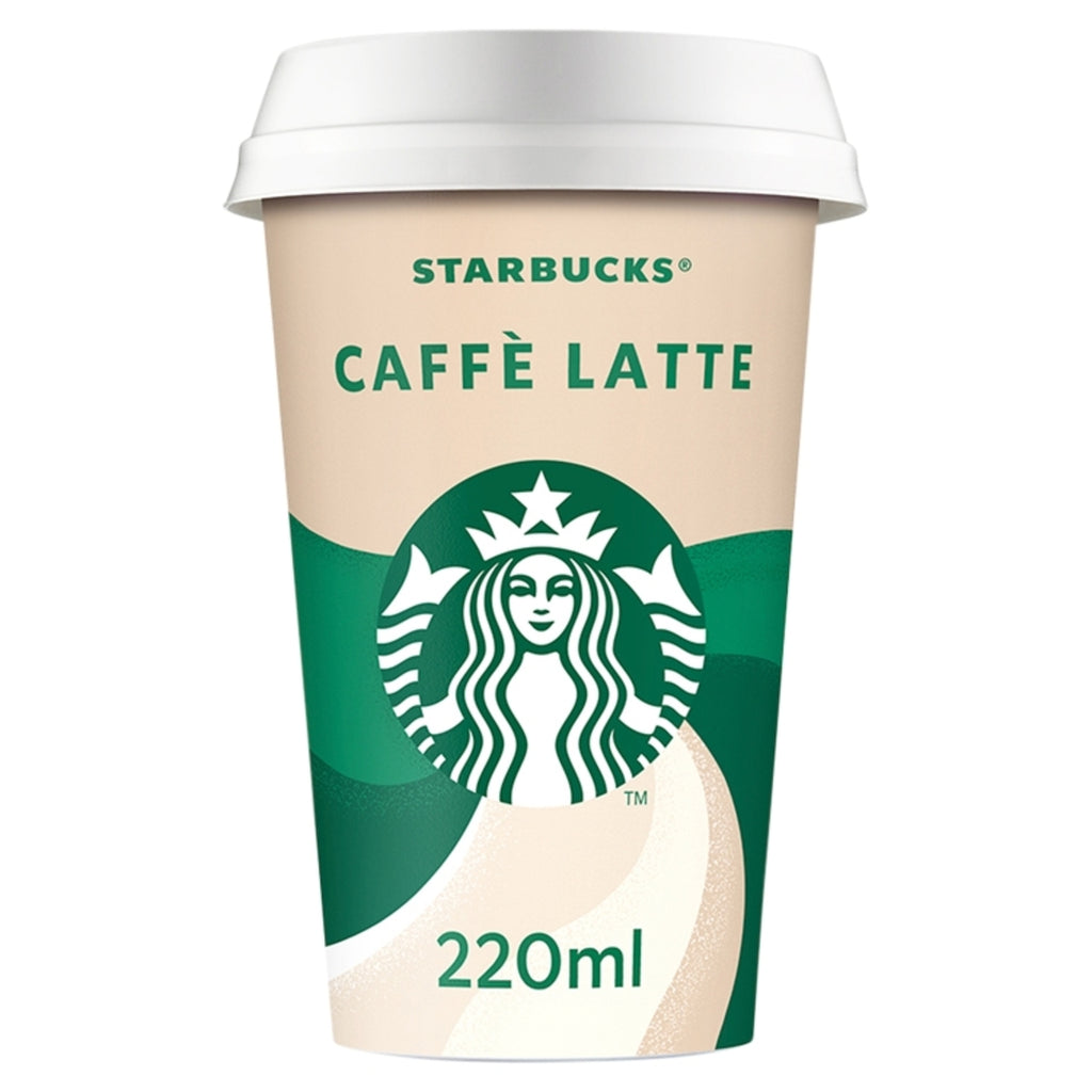 Starbucks Chilled Coffee Drink Caffe Latte - 220ml