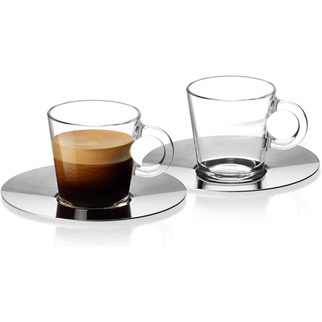 Nespresso VIEW Espresso Cups & Saucers