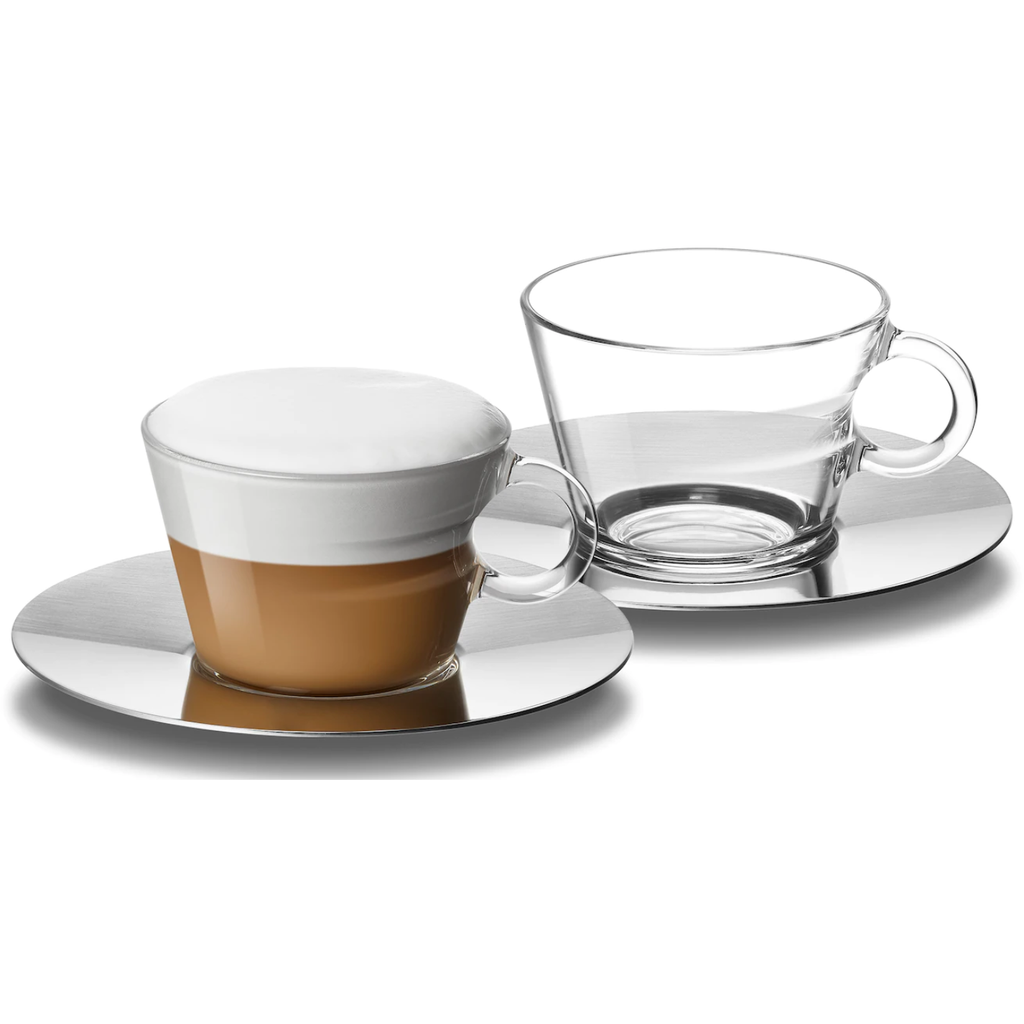 Nespresso VIEW Cappuccino Cups & Saucers