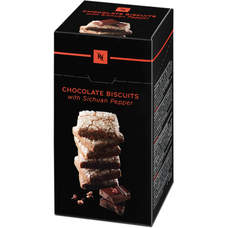 Nespresso Chocolate Biscuit with Sichuan Pepper (16 Pieces)