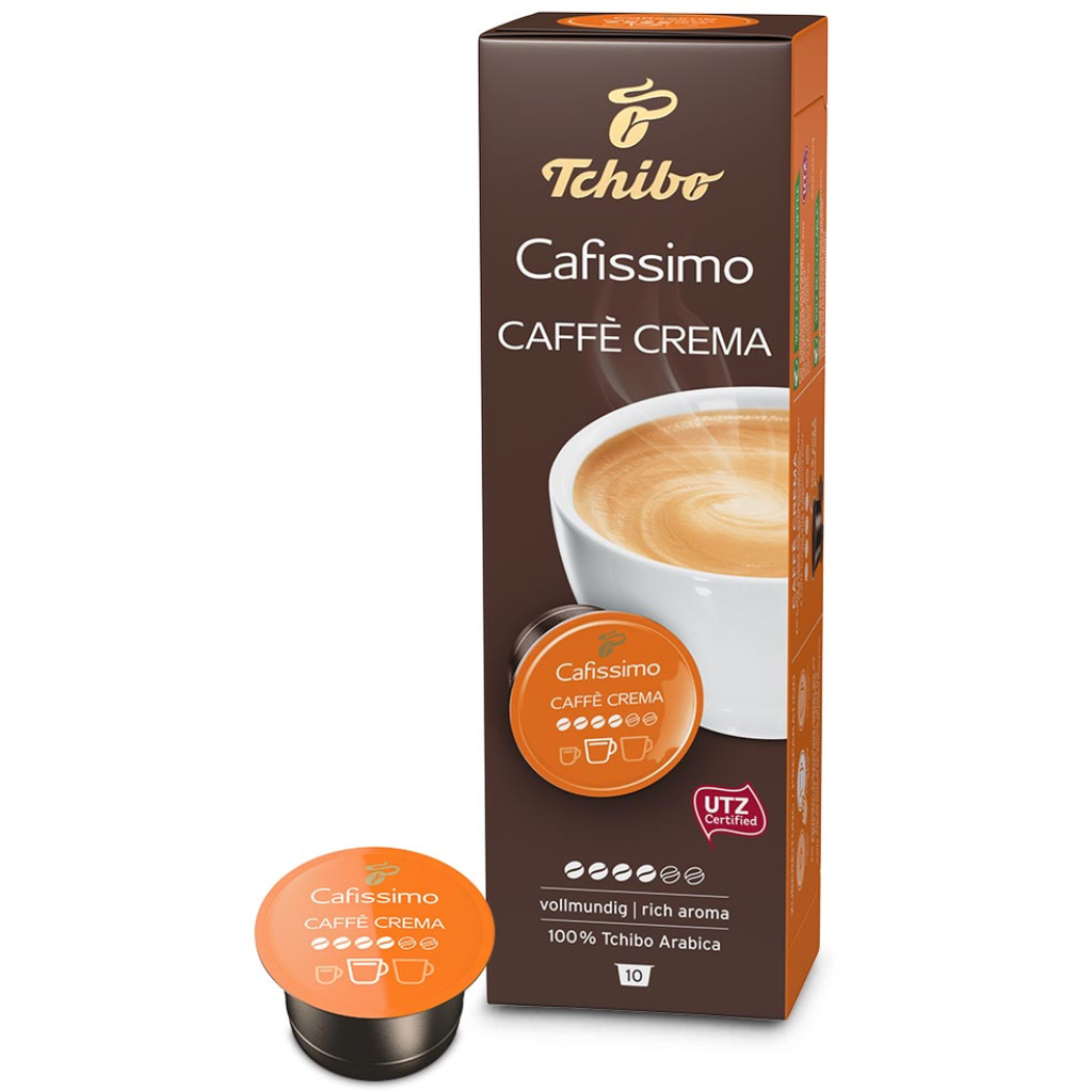Tchibo Cafissimo Caffe Crema Rich Aroma (10 Capsule Pack)