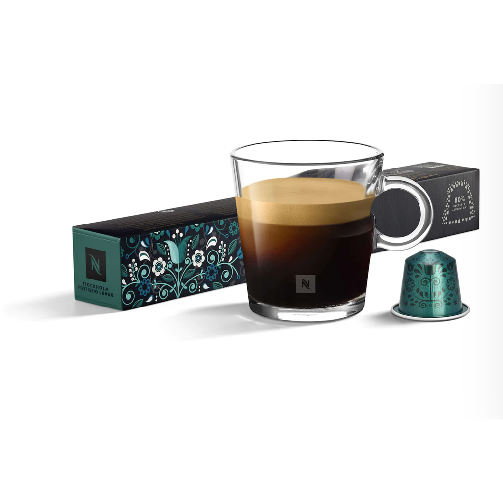Nespresso - World Explorations - Stockholm Fortissio Lungo (10 Capsule Pack)