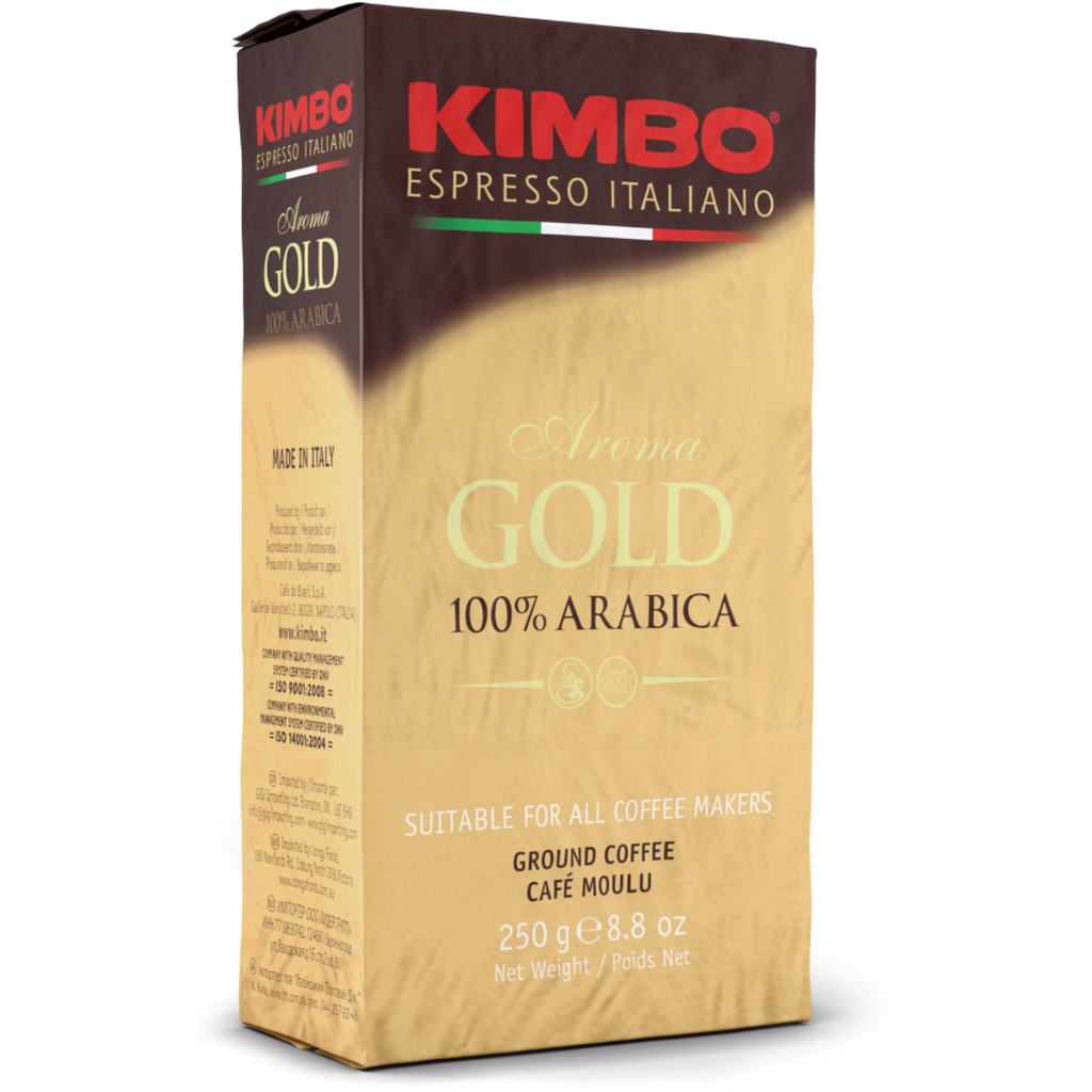 Kimbo Aroma Gold Ground Coffee (250g)