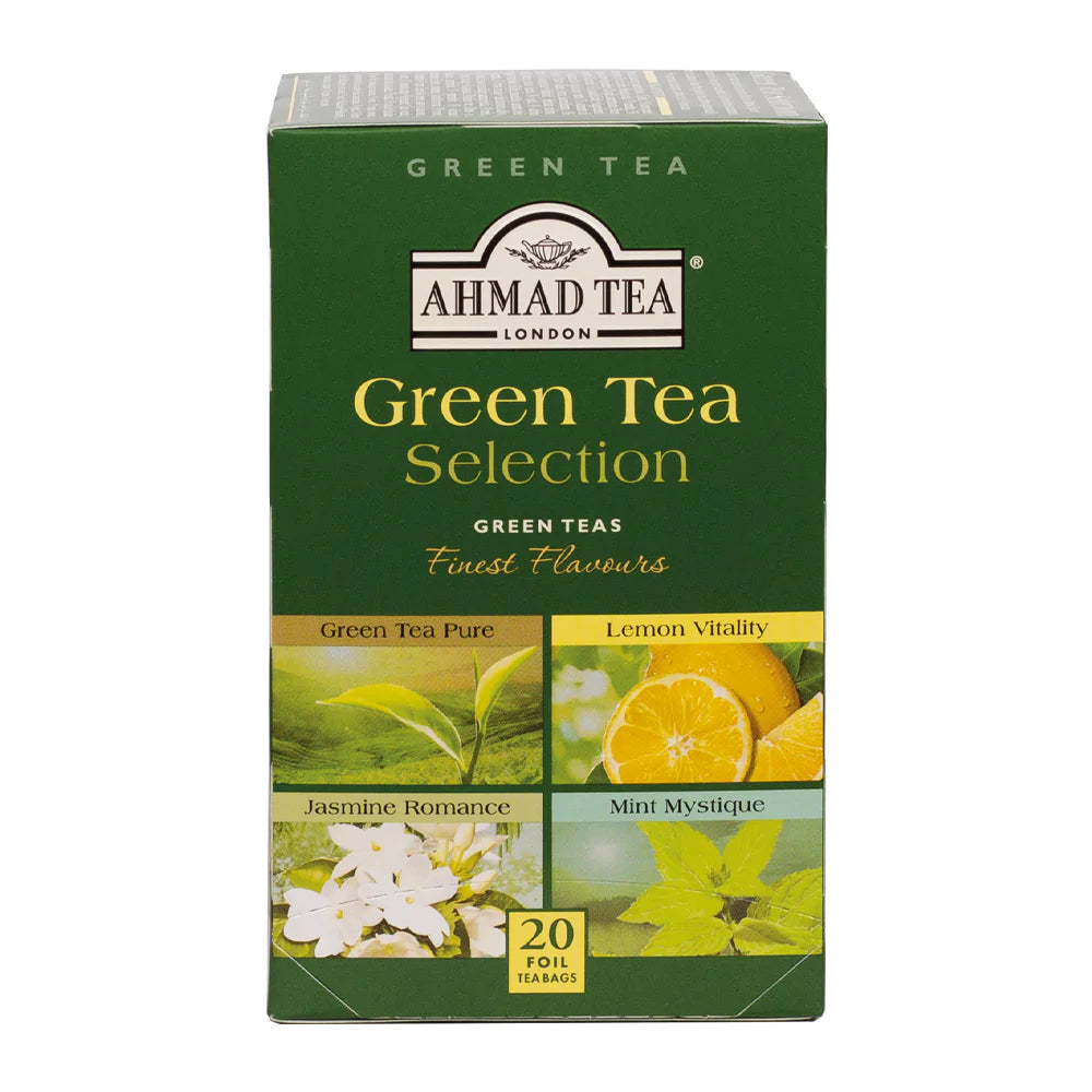 Ahmad Tea Green Tea Selection of 4 Green Teas - Teabags (20)