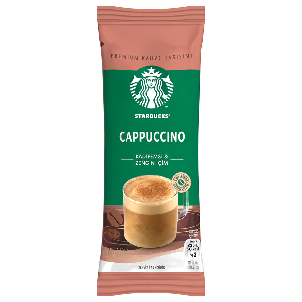 Starbucks Cappuccino Premium Instant Coffee - 1 Cup