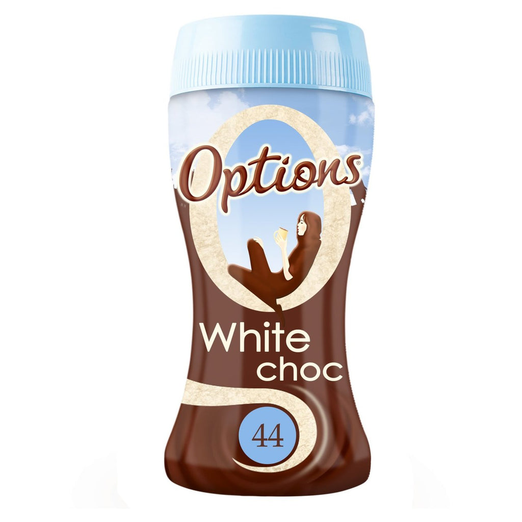 Options White Choc  - Hot Chocolate 220g