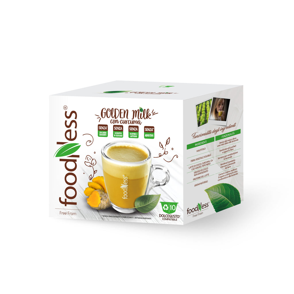Foodness GOLDEN MILK - Dolce Gusto (10 Capsule Pack)