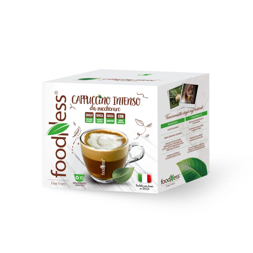 Foodness INTENSE CAPPUCCINO - Dolce Gusto (10 Capsule Pack)