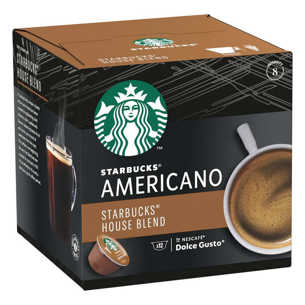 Starbucks House Blend Americano - Dolce Gusto (12 Capsule Pack)