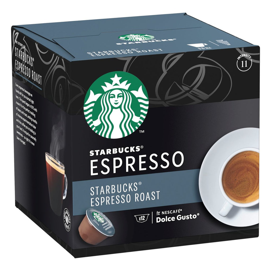 Starbucks Espresso Roast - Dolce Gusto (12 Capsule Pack)