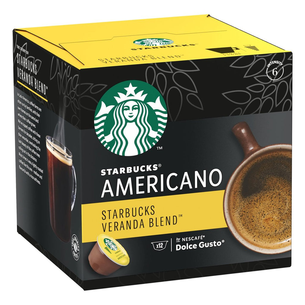 Starbucks Veranda Blend Americano - Dolce Gusto (12 Capsule Pack)