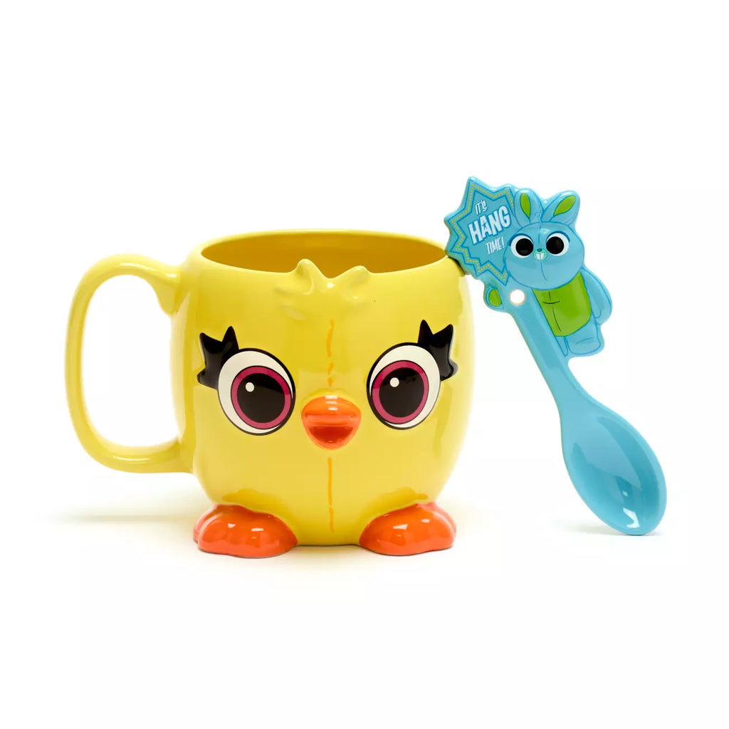 Disney Store Ducky and Bunny Mug and Spoon, Toy Story 4
