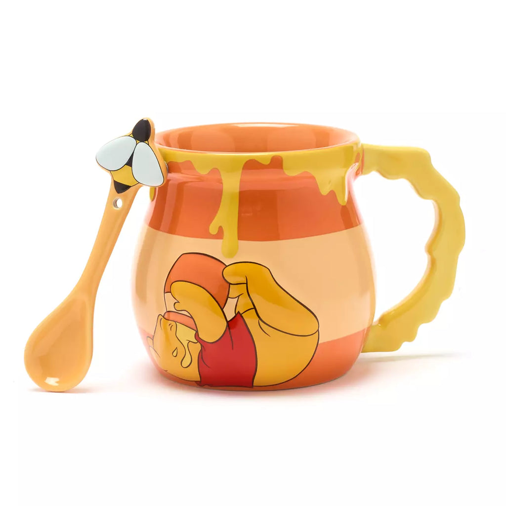 Disney Store Winnie the Pooh Mug and Spoon