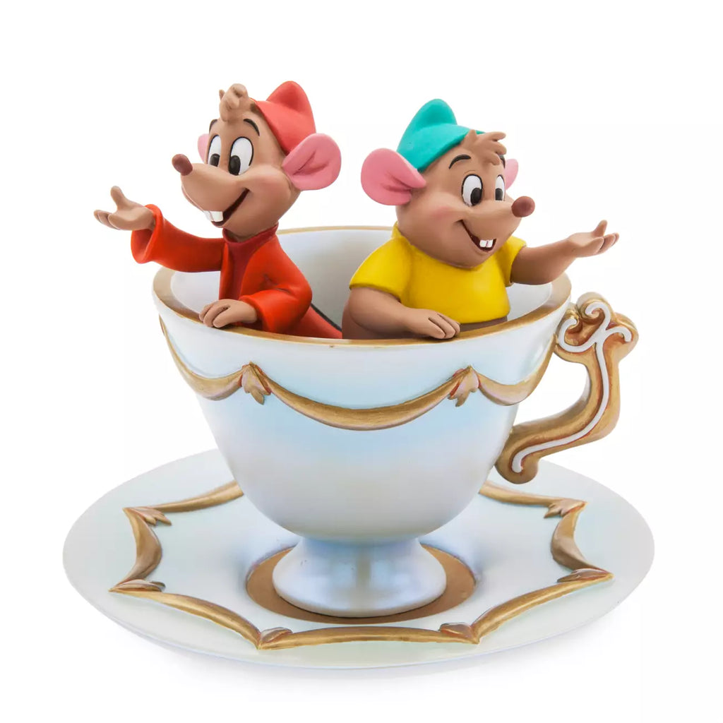 Disney Store Gus and Jaq Trinket Dish, Cinderella