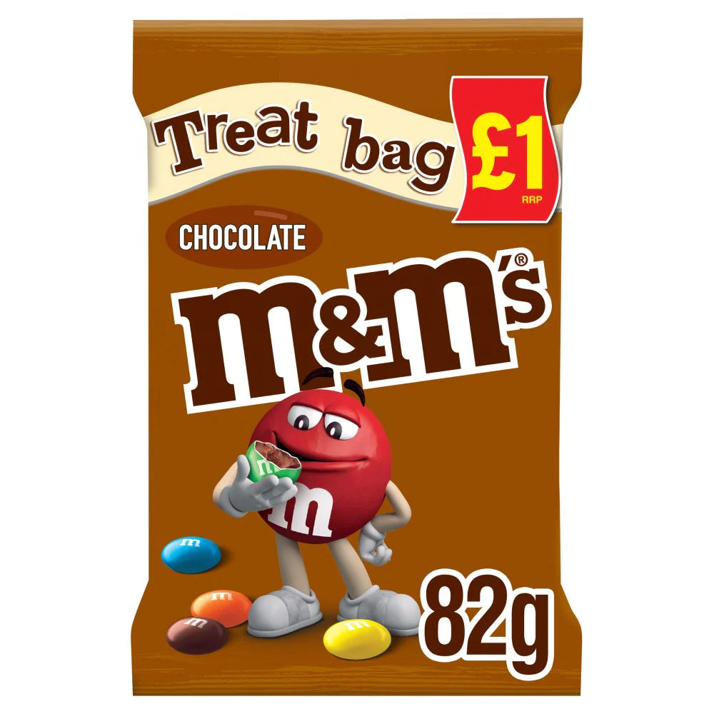 M&M's Chocolate Treat Bag - 82g