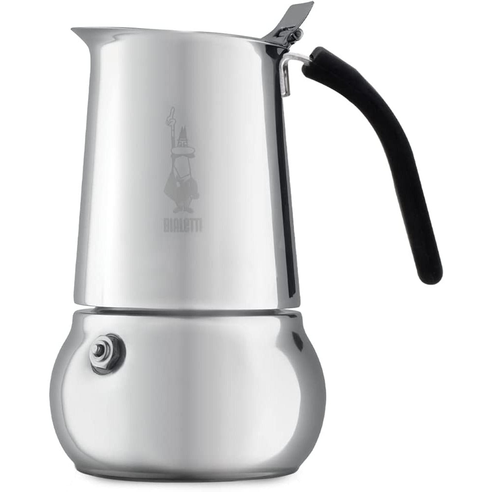 Bialetti Kitty Moka Pot Aluminium Coffee Maker (4 Cup)