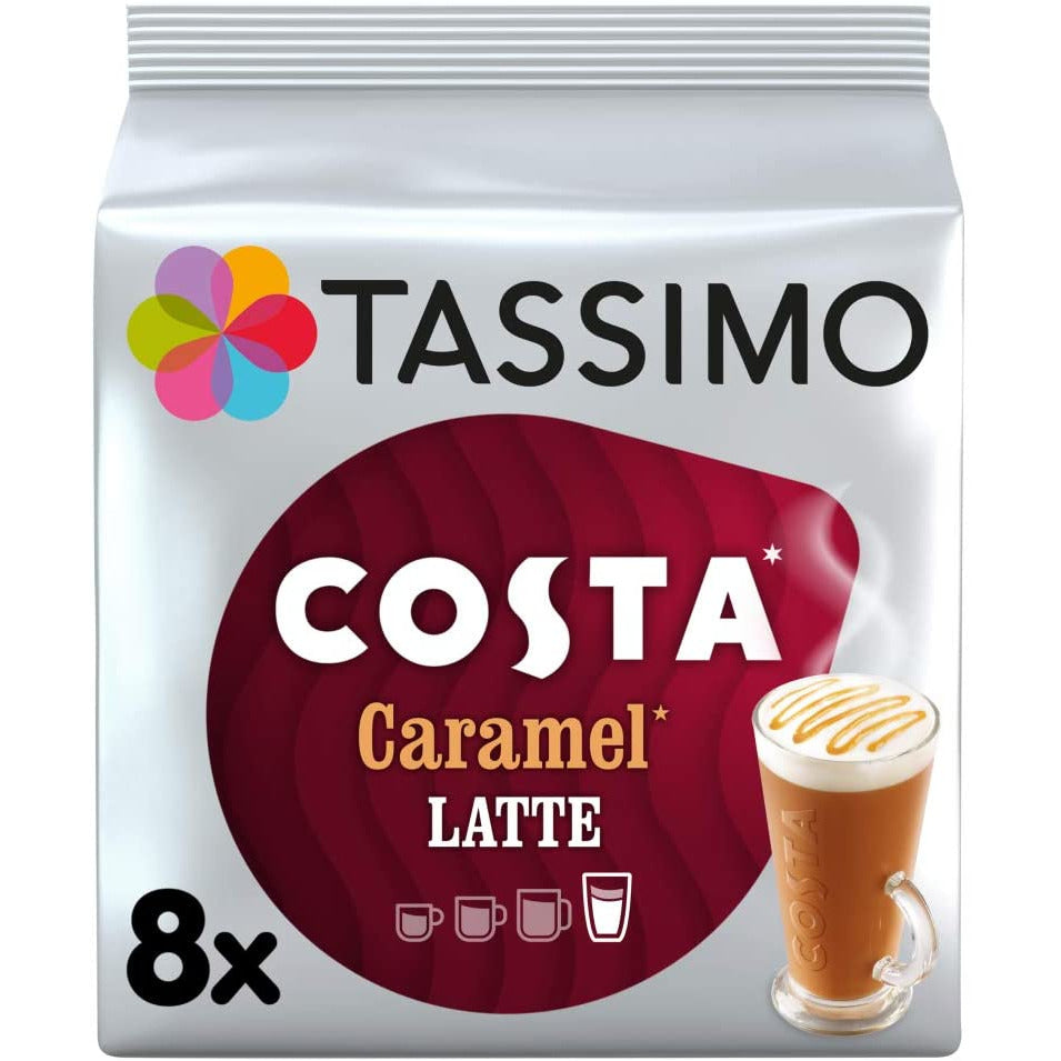 Tassimo T-Discs Costa Caramel Latte (8 Drinks)
