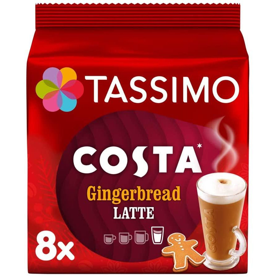 Tassimo T-Discs Costa Gingerbread Latte (8 Drinks)