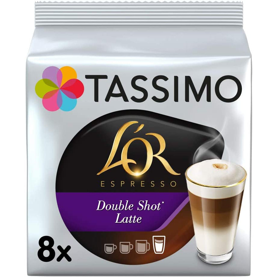 Tassimo T-Discs L'or Double Shot Latte (8 Drinks)