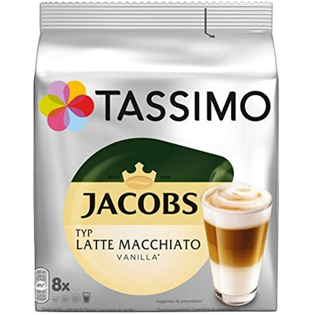 Tassimo T-Discs Jacobs Latte Macchiato Vanilla (8 Drinks)