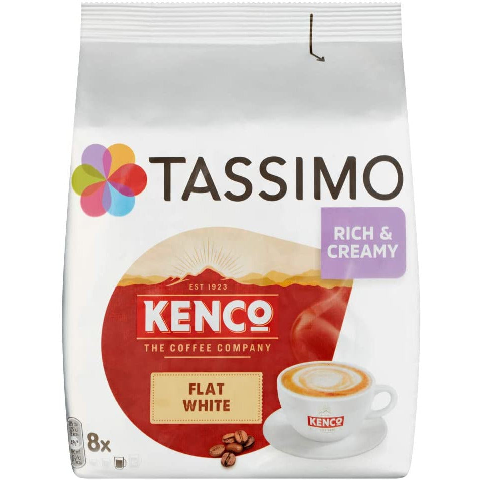 Tassimo T-Discs Kenco Flat white Coffee (8 Drinks)
