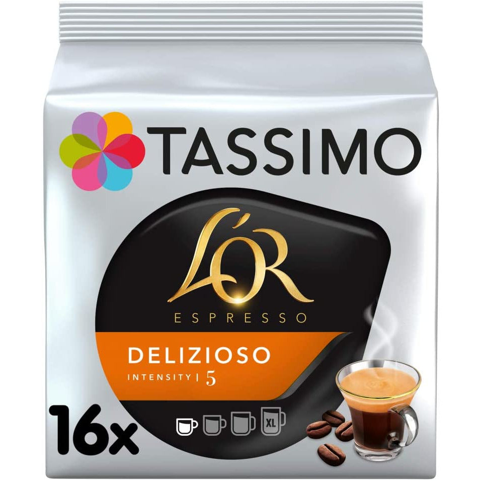 Tassimo T-Discs L'or Delizioso Espresso (16 Drinks)