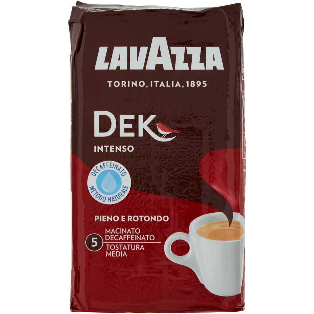 Lavazza Dek Intenso decaffinated Ground Coffee (250g)