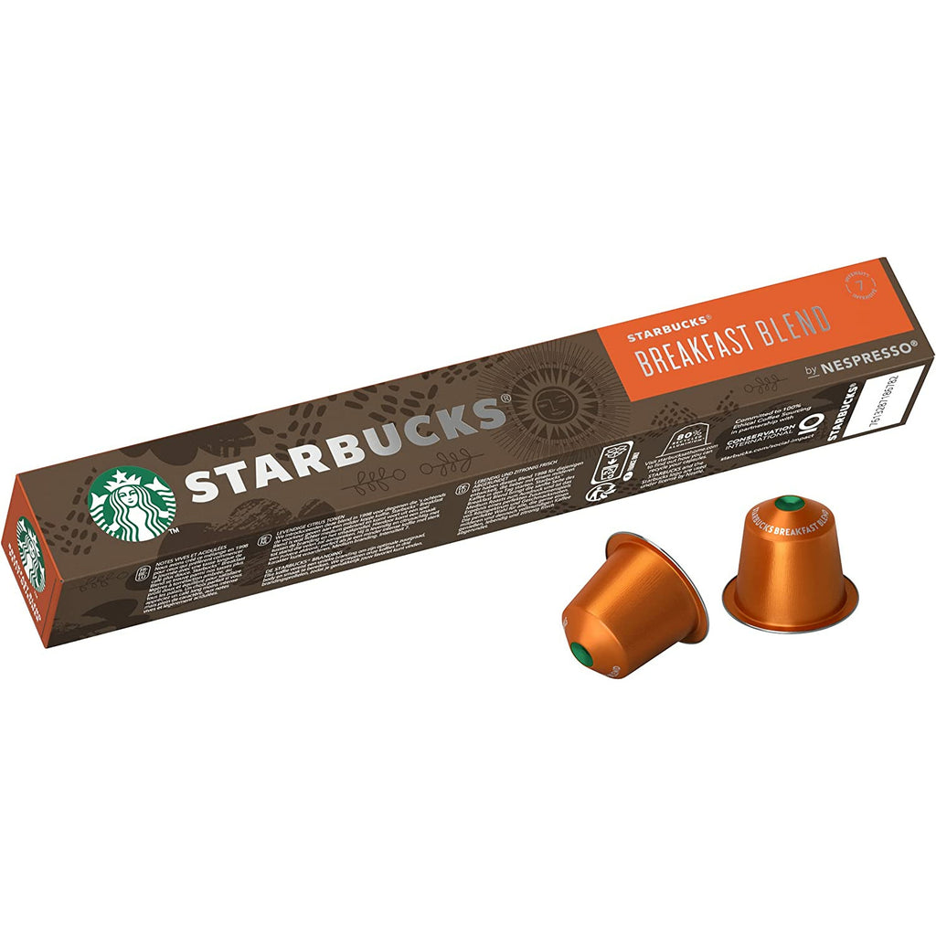Starbucks Breakfast Blend - Nespresso (10 Capsule Pack)