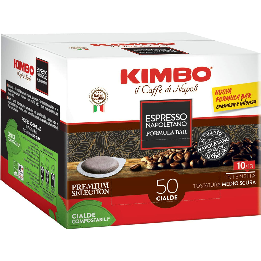 KIMBO ESPRESSO NAPOLETANO Cialde ESE Coffee Pods - 50 Pcs