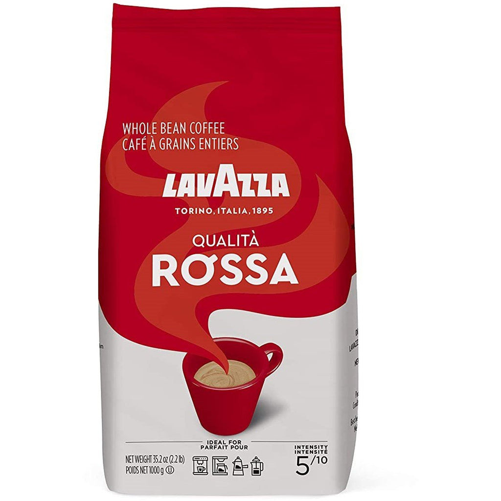 Lavazza Qualita Rossa Beans Coffee (1 Kg)