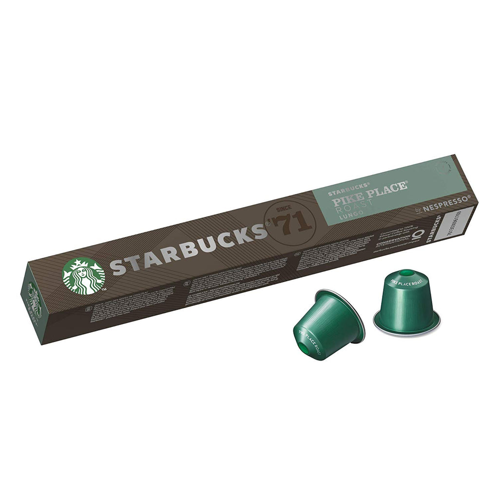 Starbucks Pike Place Lungo - Nespresso (10 Capsule Pack)