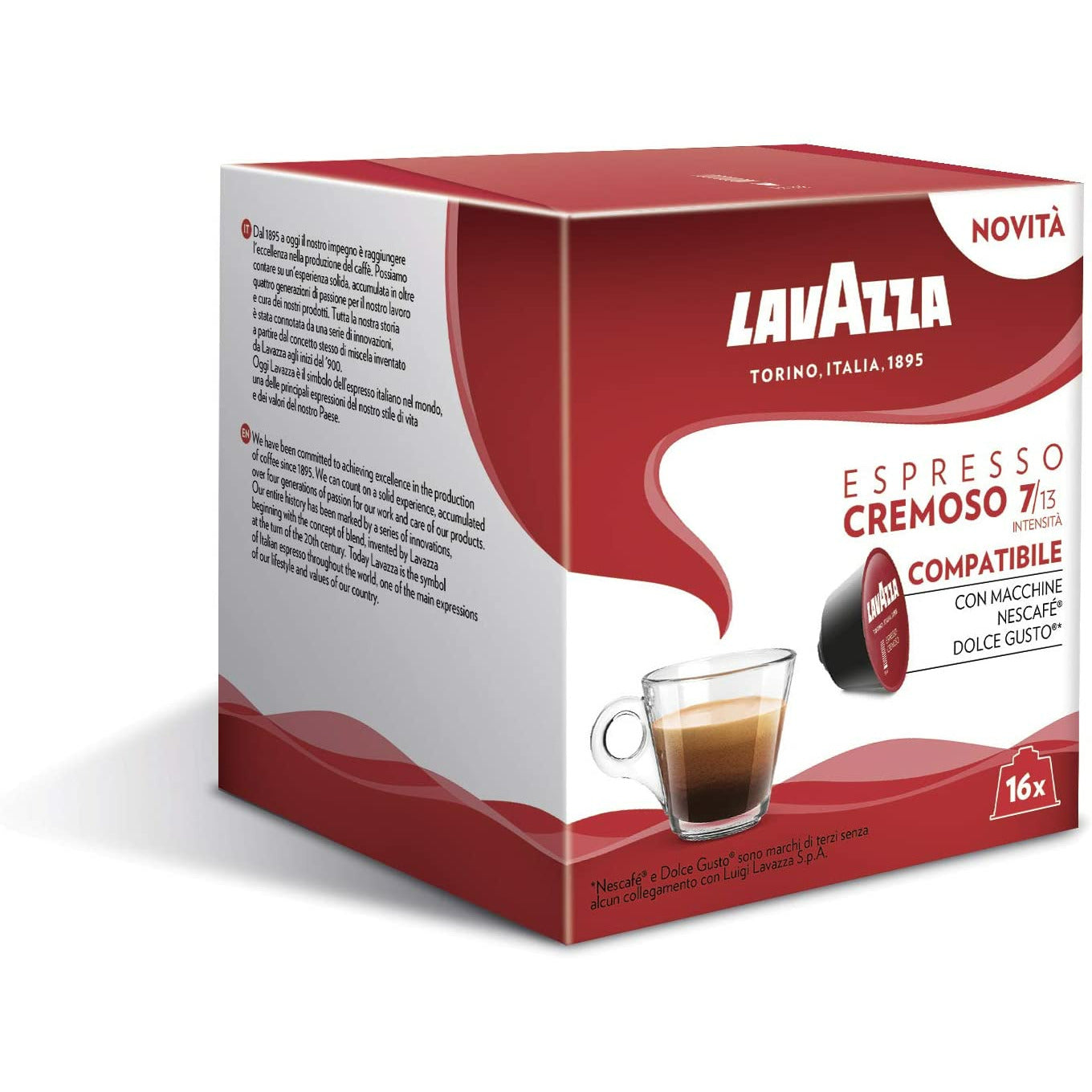 Lavazza Espresso Cremoso - Dolce Gusto Compatible (16 Capsule Pack) –  Espresso Libya