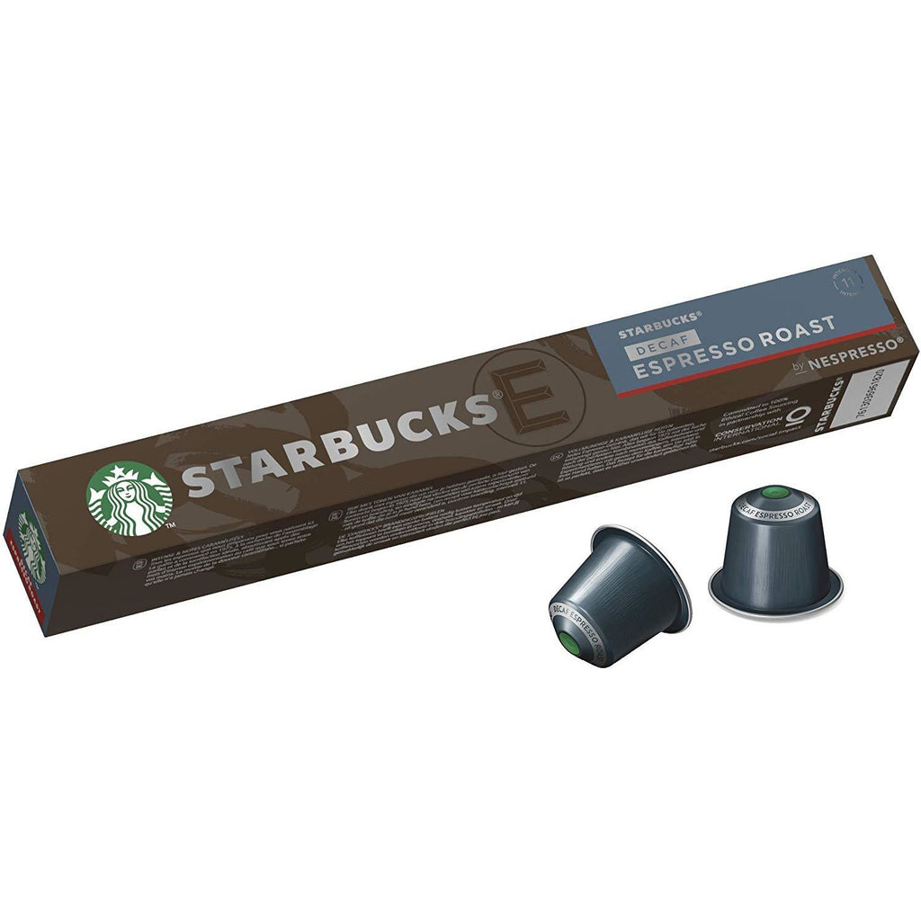 Starbucks Espresso Roast Decaf - Nespresso (10 Capsule Pack)