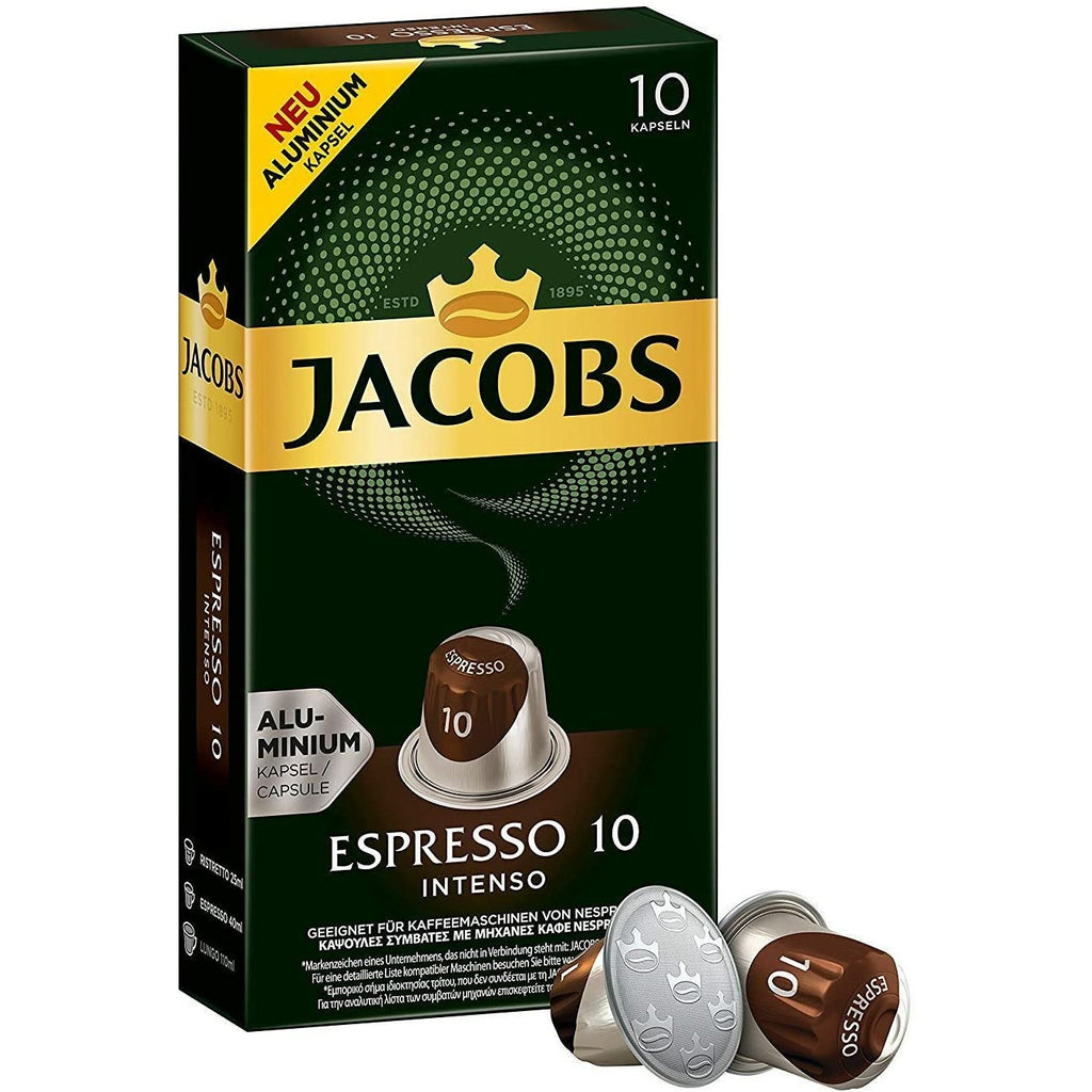 Jacobs Espresso 10 Intenso - Nespresso (10 Capsule Pack)