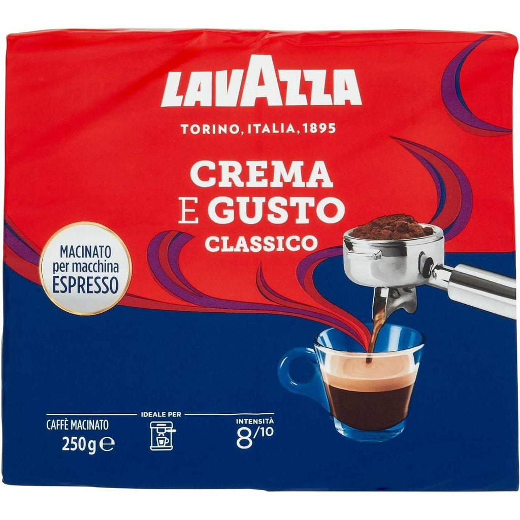 Lavazza Crema e Gusto Espresso Ground Coffee (250g)
