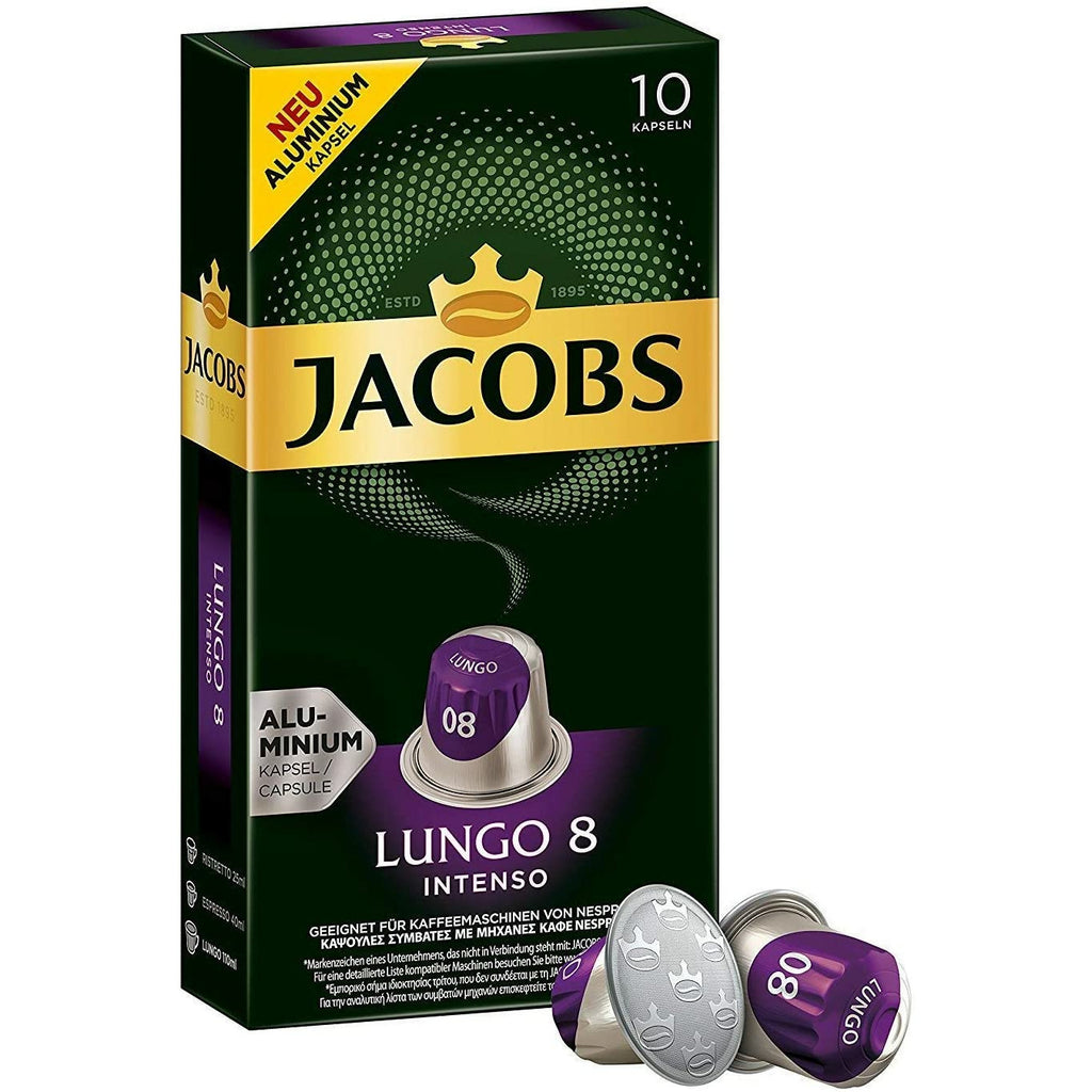 Jacobs Lungo 8 Intenso - Nespresso (10 Capsule Pack)