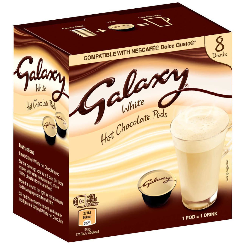 Dolce Gusto Galaxy White Hot Chocolate - (16 Capsule Pack)