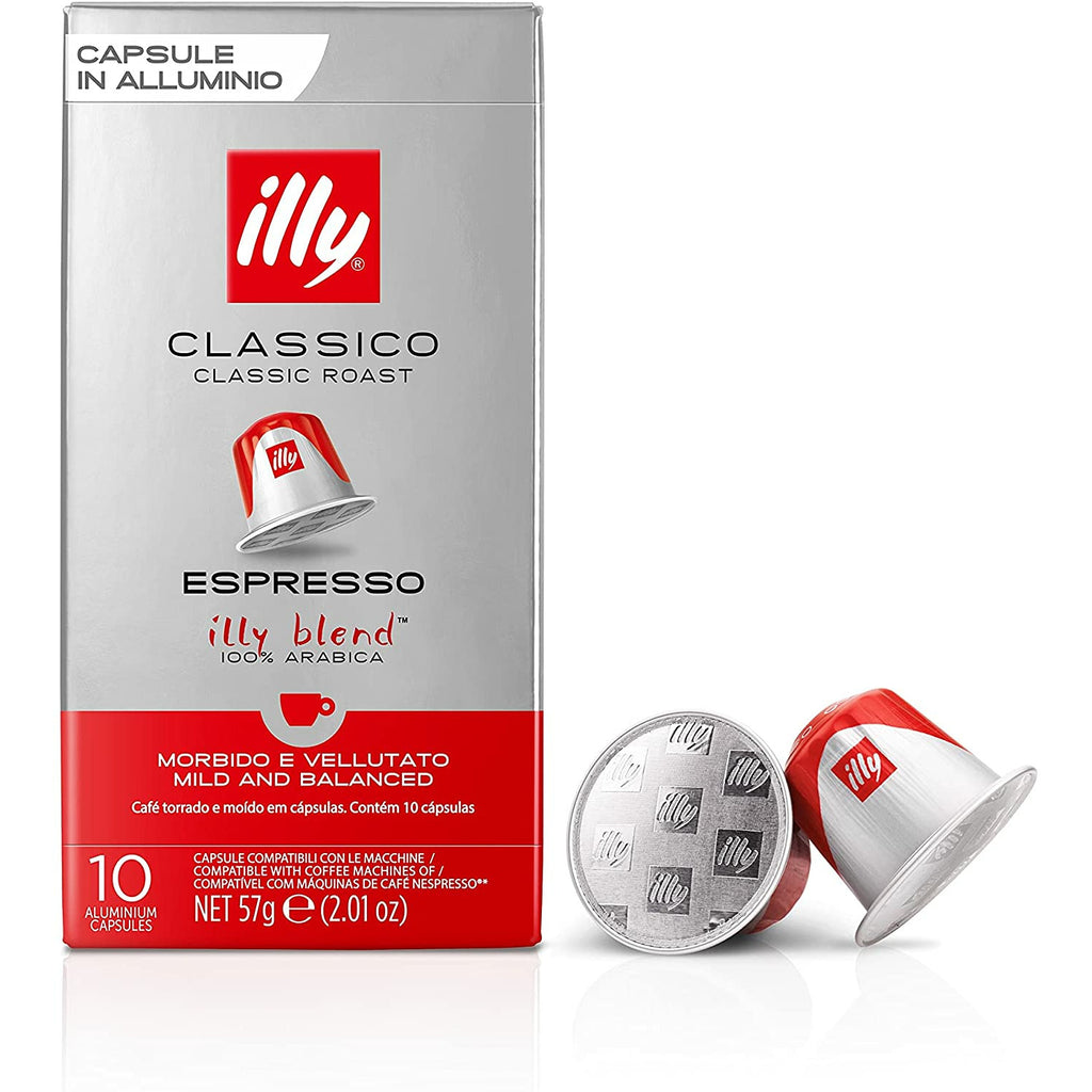 illy Classico Espresso - Nespresso Compatible (10 Capsule Pack)