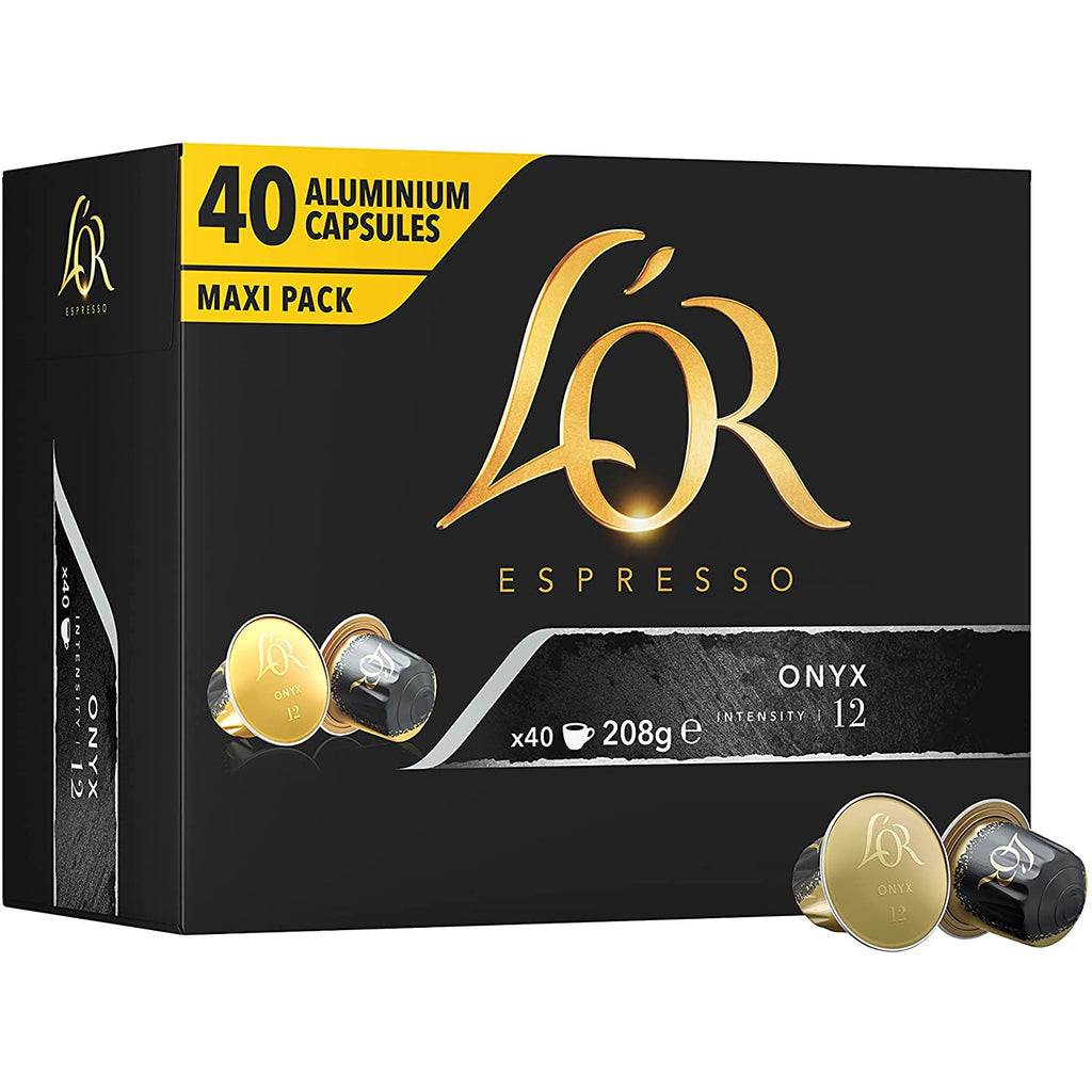 L'OR  ONYX - Nespresso Compatible (40 Capsule Pack)