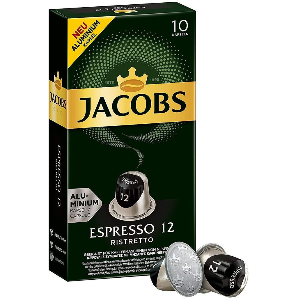 Jacobs Espresso 12 Ristretto - Nespresso (10 Capsule Pack)