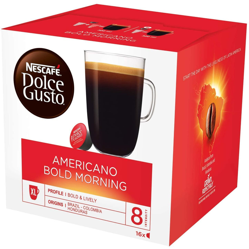 Dolce Gusto Americano Bold Morning - (16 Capsule Pack)
