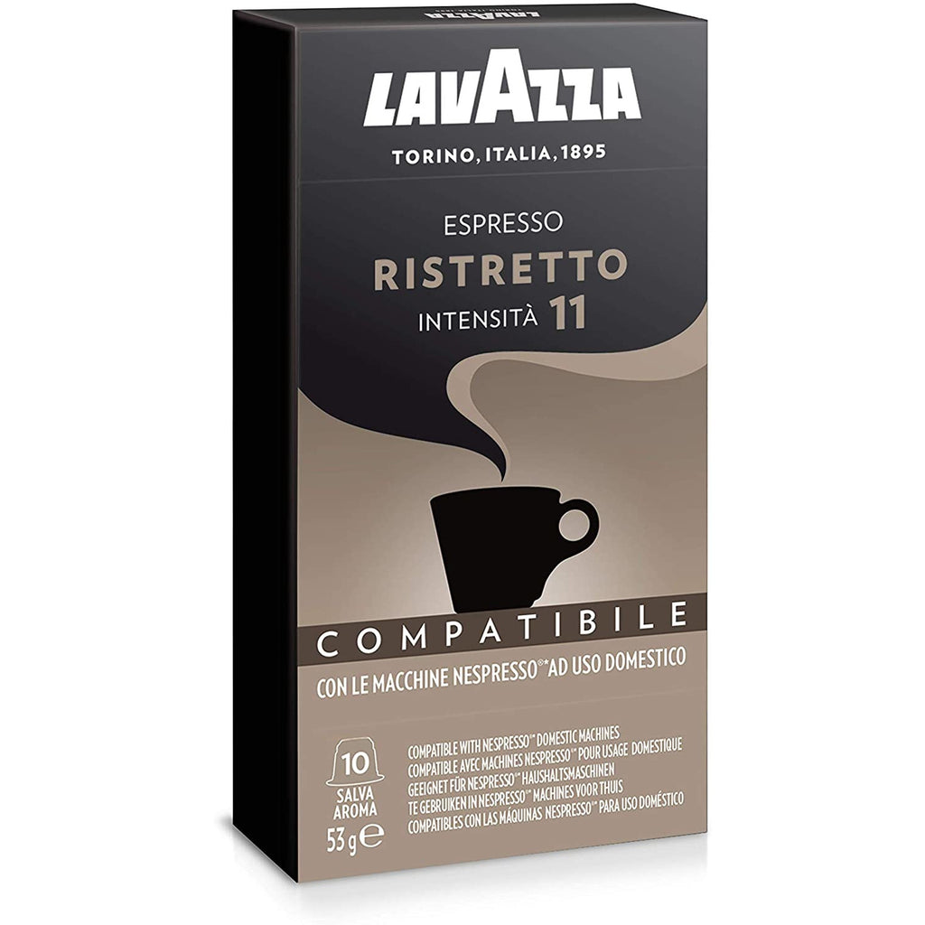Lavazza Ristretto - Nespresso Compatible (10 Capsule Pack)