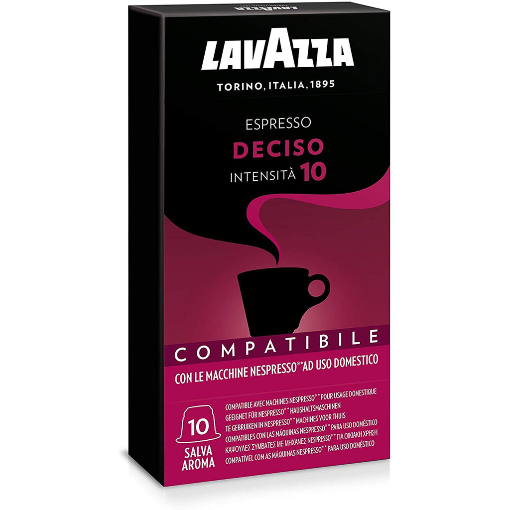 Lavazza Deciso - Nespresso Compatible (10 Capsule Pack)