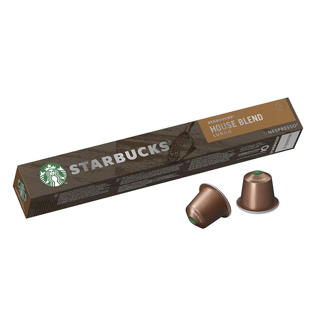 Starbucks House Blend Lungo - Nespresso (10 Capsule Pack)