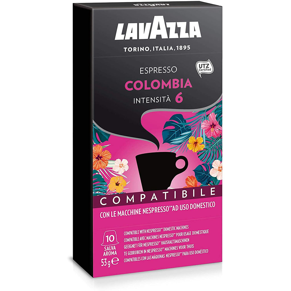 Lavazza Colombia - Nespresso Compatible (10 Capsule Pack)