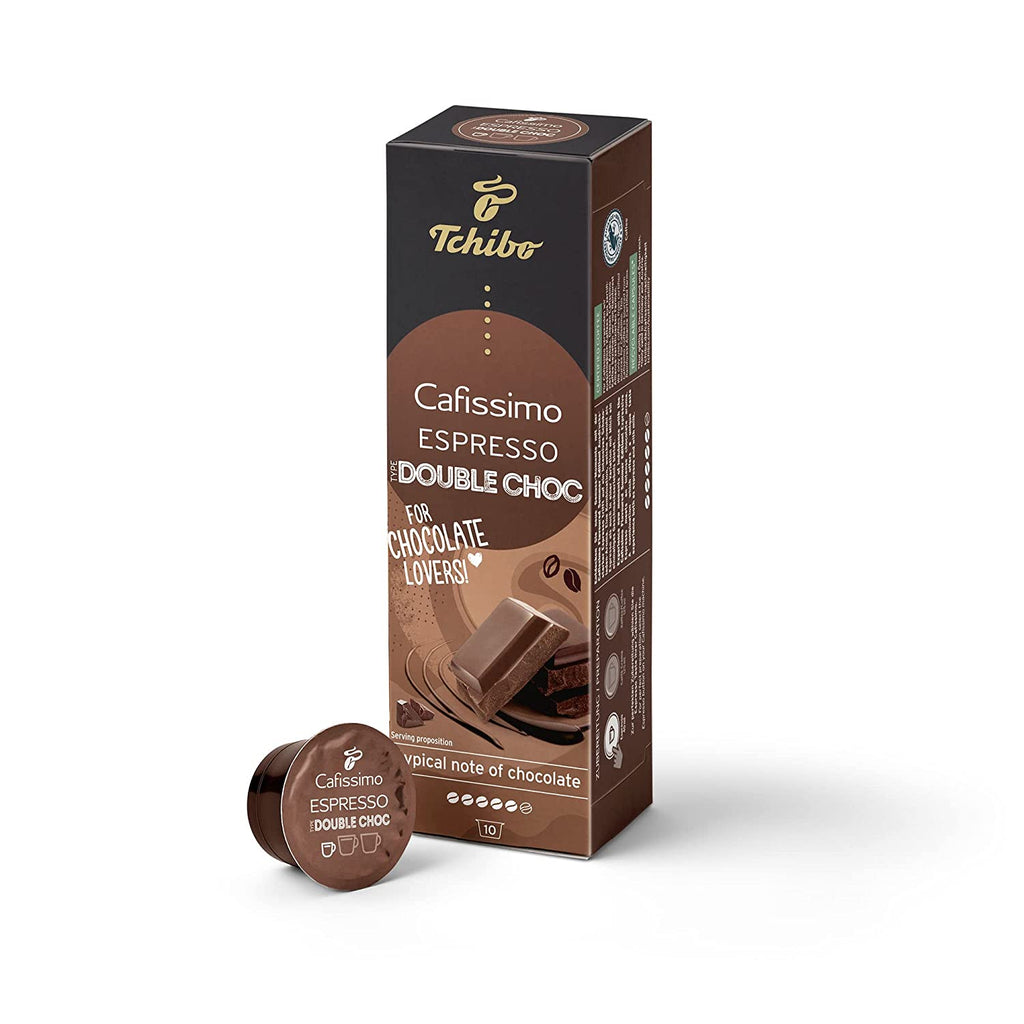 Tchibo Cafissimo Flavoured Edition Double Choc (10 Capsule Pack)