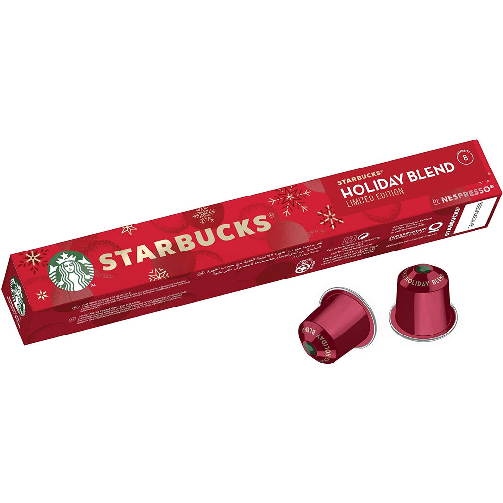 Starbucks Holiday Blend - Nespresso (10 Capsule Pack)