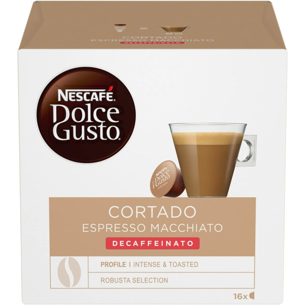 Dolce Gusto Cortado Decaffeinato - (16 Capsule Pack)