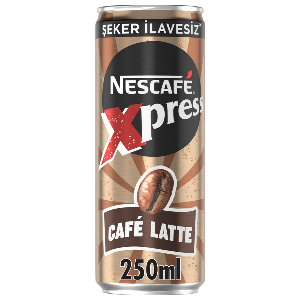Nescafe Xpress Caffe Latte  Cold Coffee Drink - 250ml